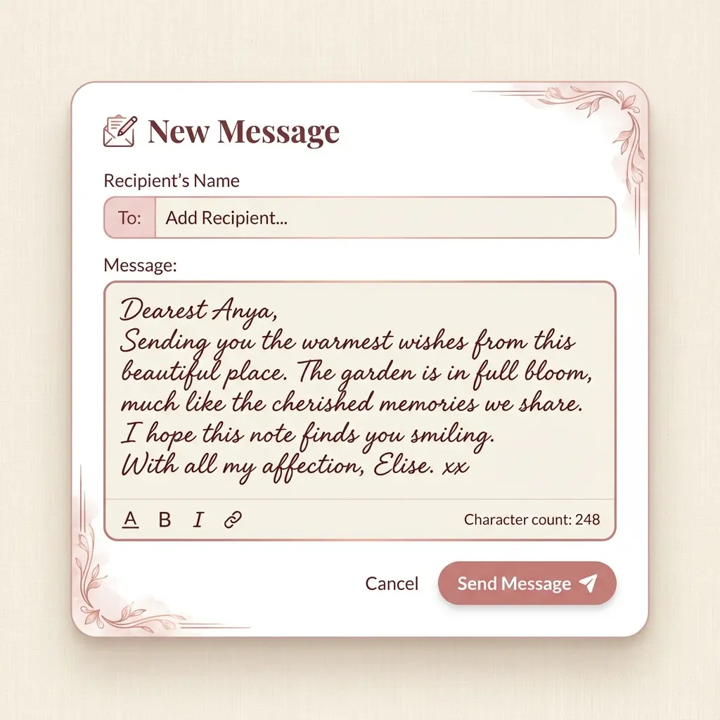 Personalize a first dance lyrics poster with photo and text